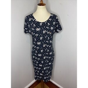 New Babour Harewood Print Dress in Navy Coastal Print‎ US 8